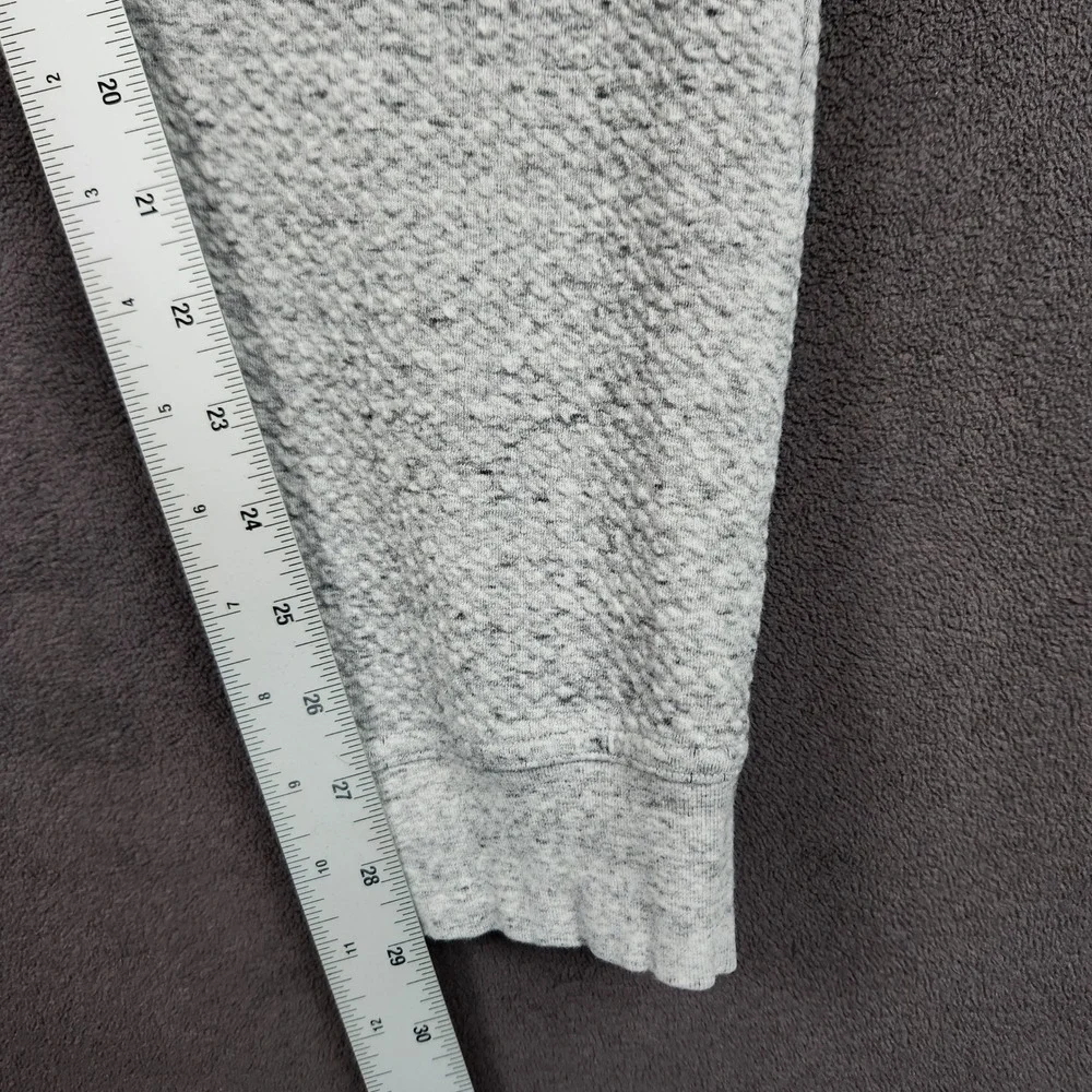 Lululemon At Ease Jogger Mens Large Gray Textured Knit Sweatpants LM5642S
